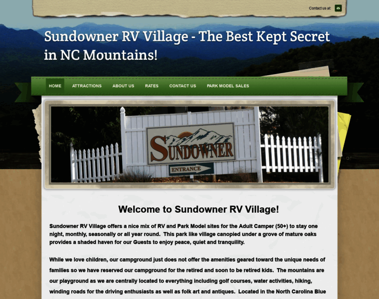 Sundownerrvvillage.net thumbnail