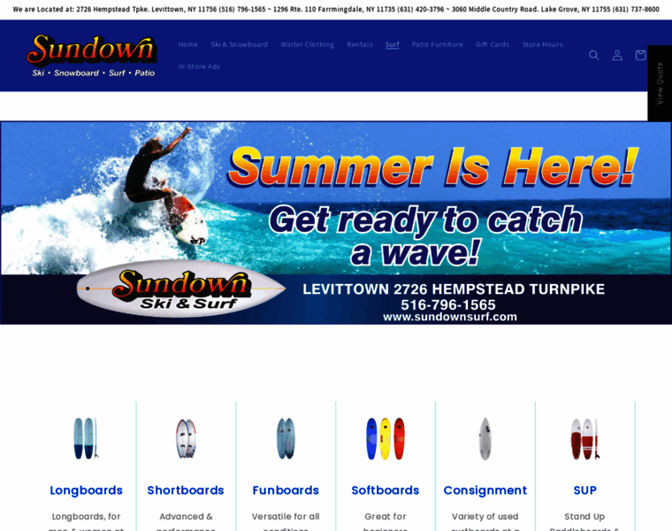 Sundownsurf.com thumbnail