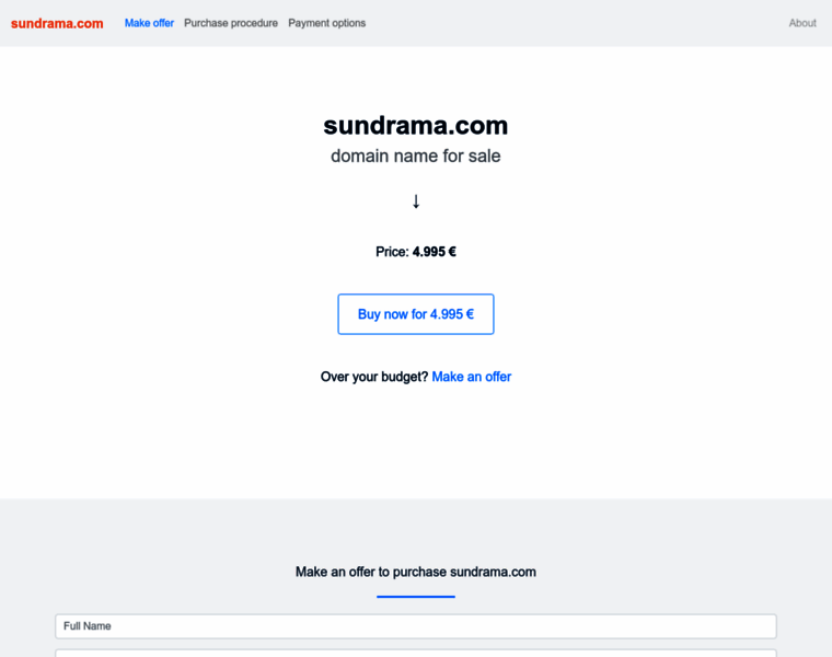 Sundrama.com thumbnail