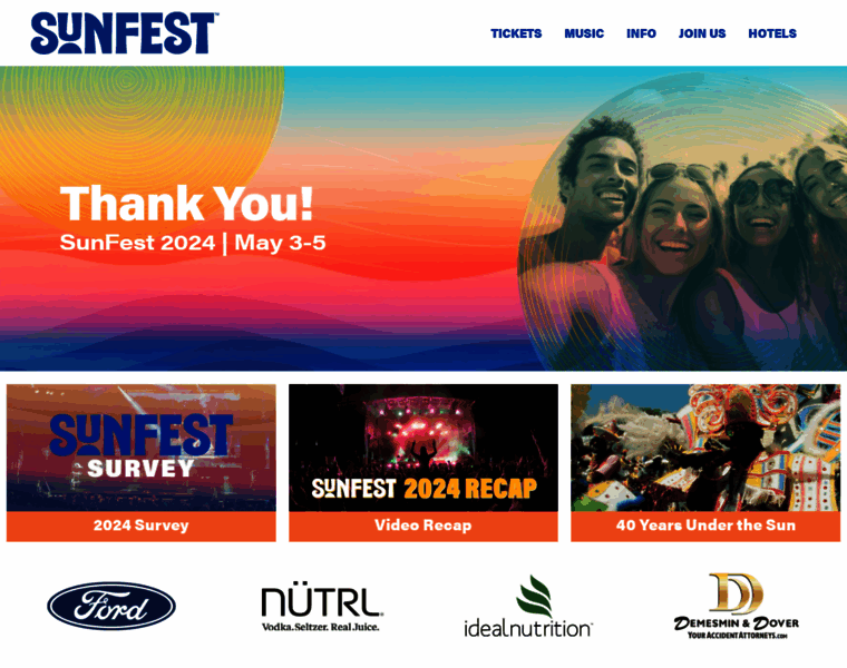 Sunfest.com thumbnail