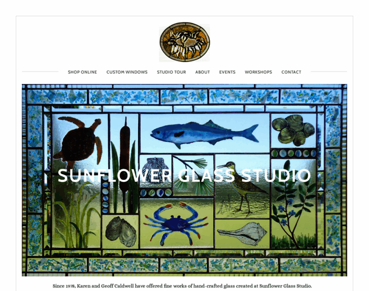 Sunflowerglassstudio.com thumbnail