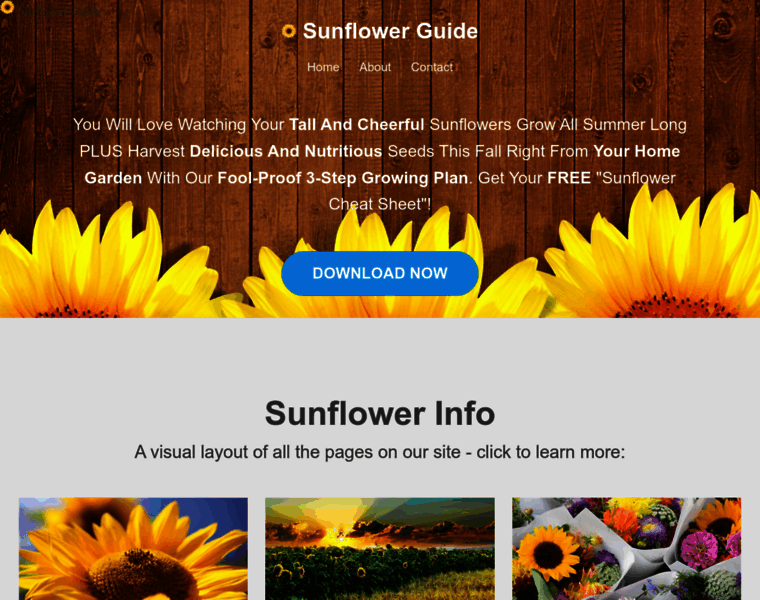 Sunflowerguide.com thumbnail
