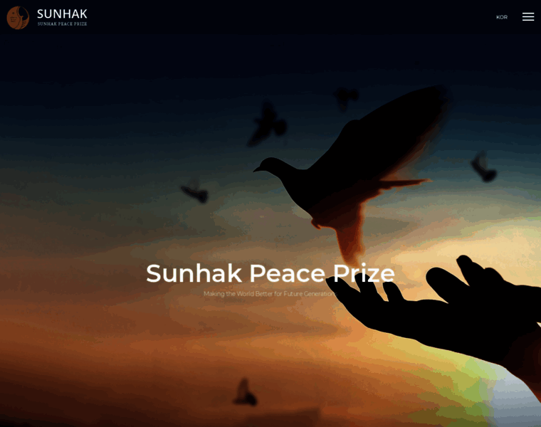 Sunhakpeaceprize.org thumbnail