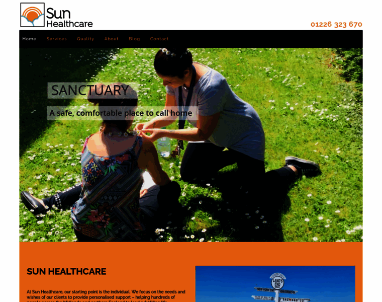 Sunhealthcare.co.uk thumbnail