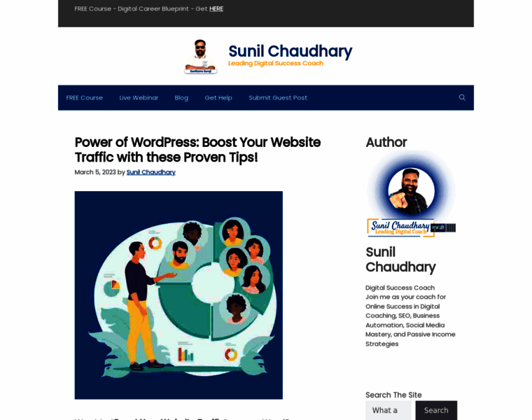 Sunilchaudhary.in thumbnail
