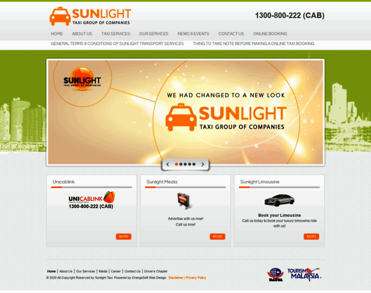Sunlighttaxi.com thumbnail