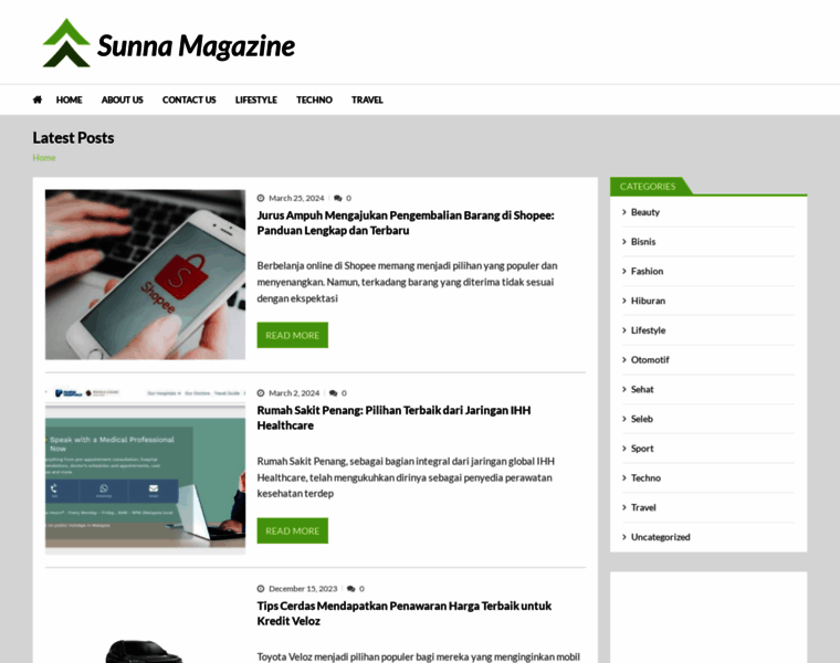 Sunna-magazine.com thumbnail