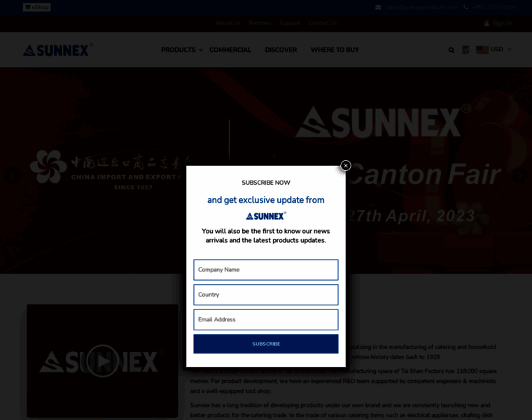 Sunnex.com.hk thumbnail