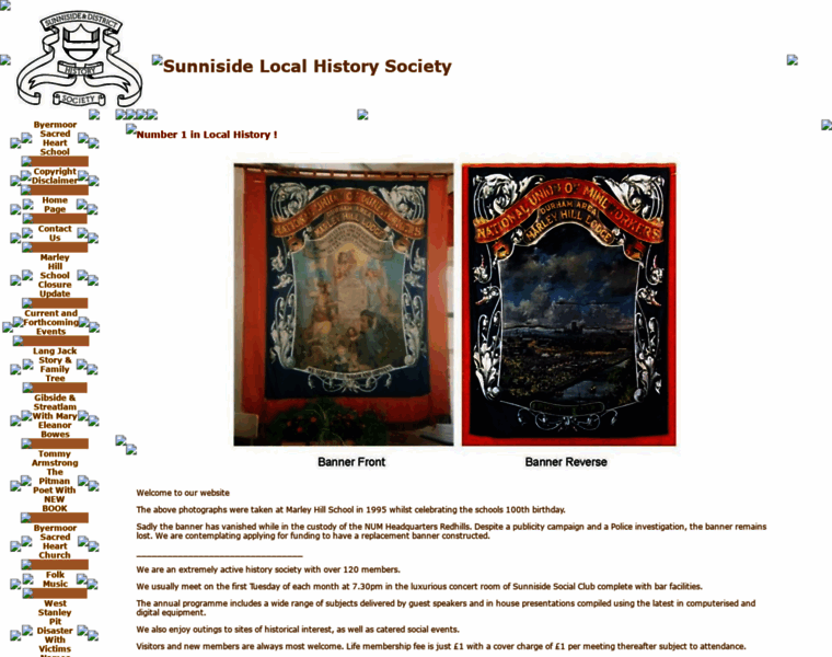 Sunnisidelocalhistorysociety.co.uk thumbnail