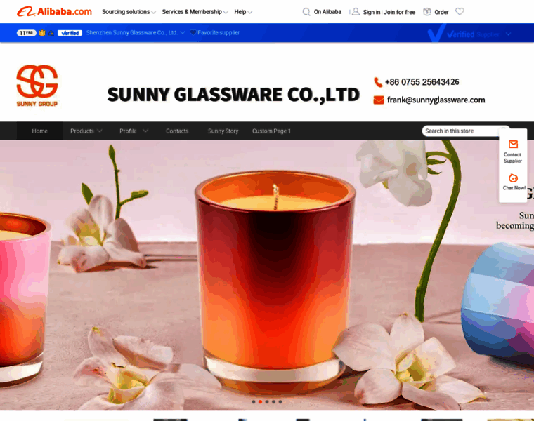 Sunny-glassware.com thumbnail