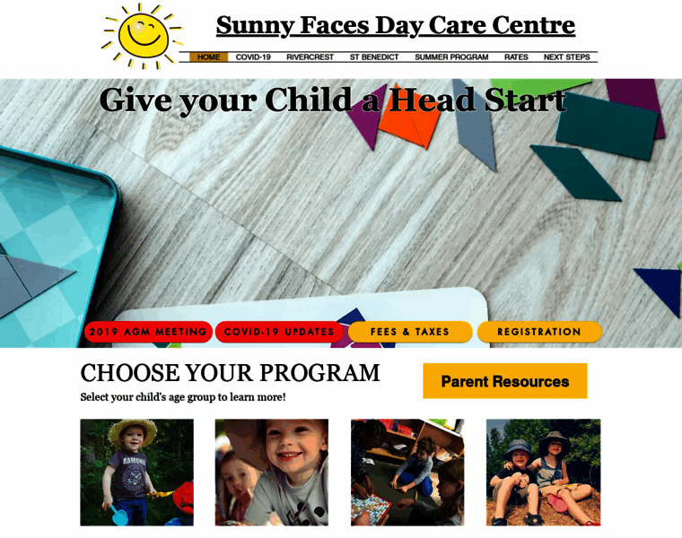 Sunnyfacesdaycare.com thumbnail