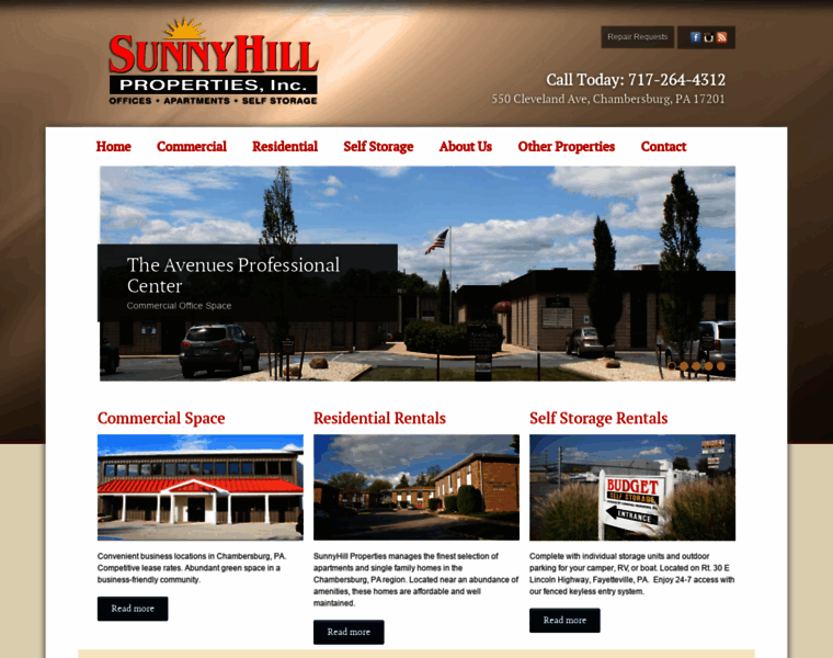 Sunnyhillproperties.com thumbnail