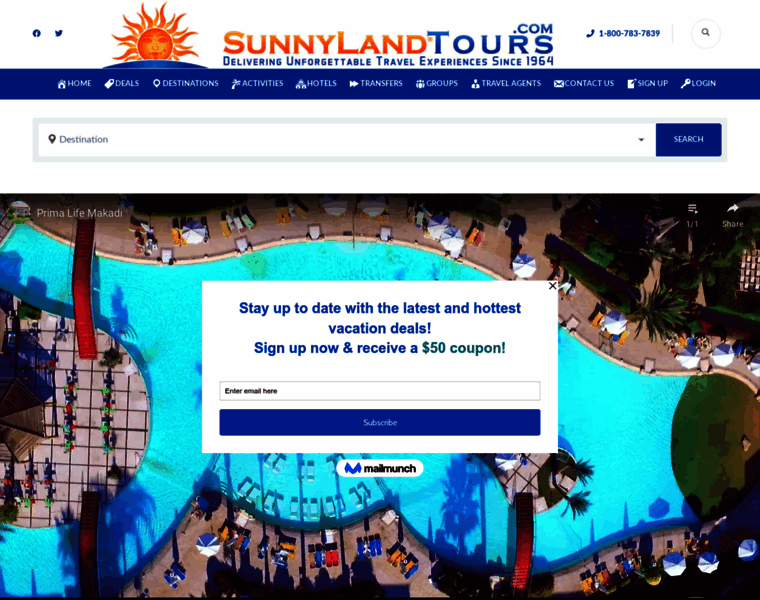 Sunnylandtours.com thumbnail
