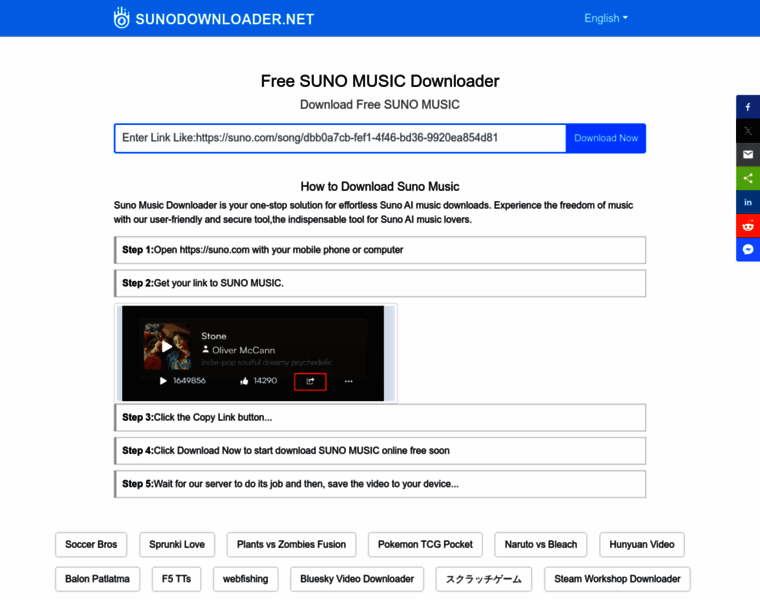 Sunodownloader.net thumbnail Sunodownloader.net thumbnail