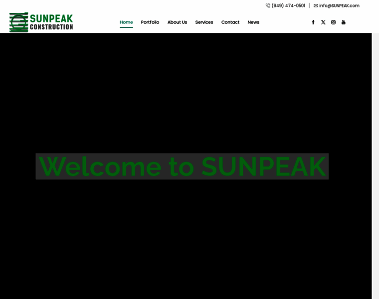 Sunpeak.com thumbnail