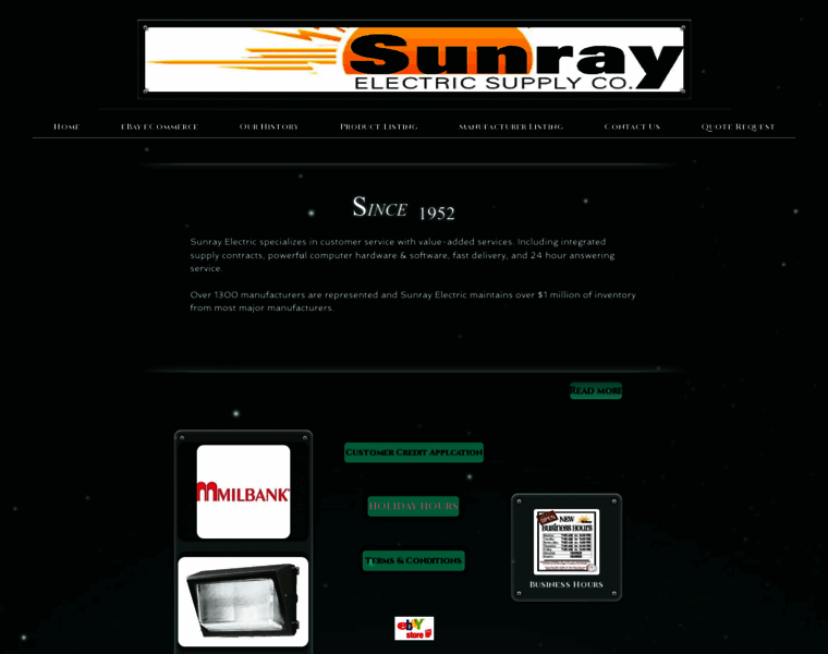 Sunrayelectric.com thumbnail