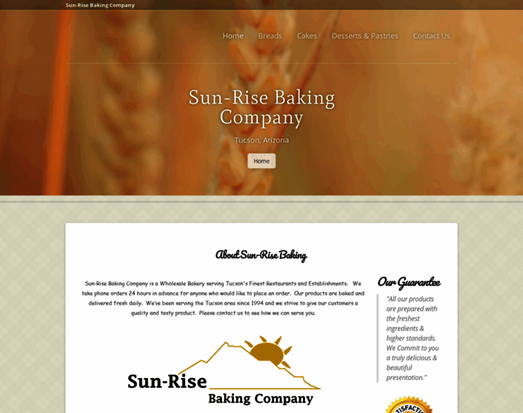 Sunrisebaking.com thumbnail