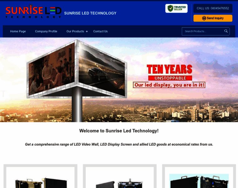 Sunriseled.co.in thumbnail