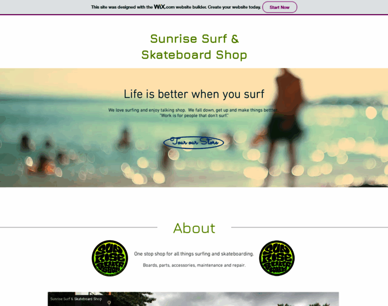 Sunrisesurfer.com thumbnail