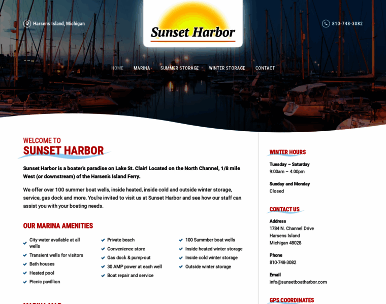 Sunsetboatharbor.com thumbnail