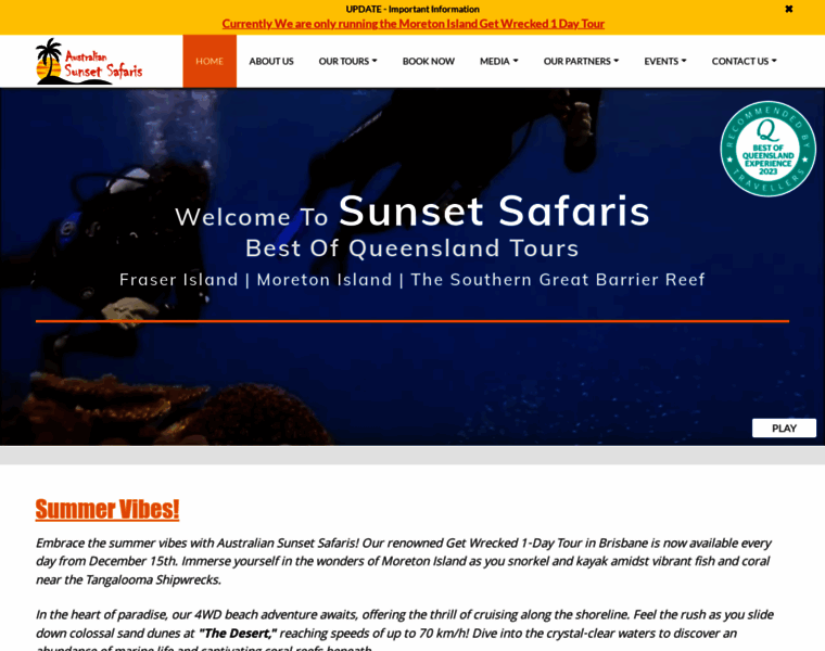 Sunsetsafaris.com.au thumbnail