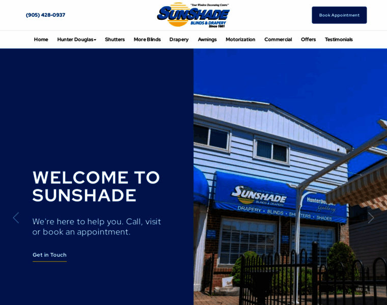 Sunshade-blinds.com thumbnail
