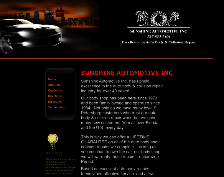 Sunshineautomotiveinc.com thumbnail
