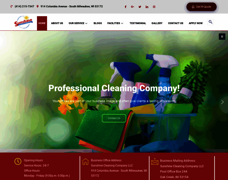 Sunshinecleaningcompany.com thumbnail Sunshinecleaningcompany.com thumbnail