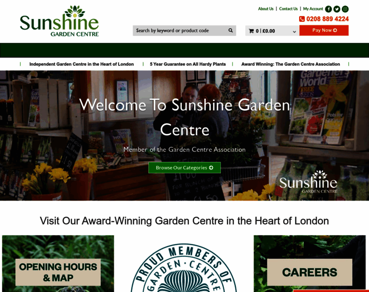 Sunshinegardencentre.co.uk thumbnail
