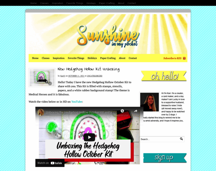 Sunshineinmypocket.com thumbnail