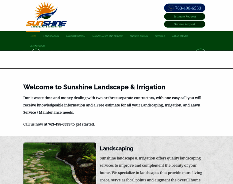 Sunshinelandscapeirrigation.com thumbnail