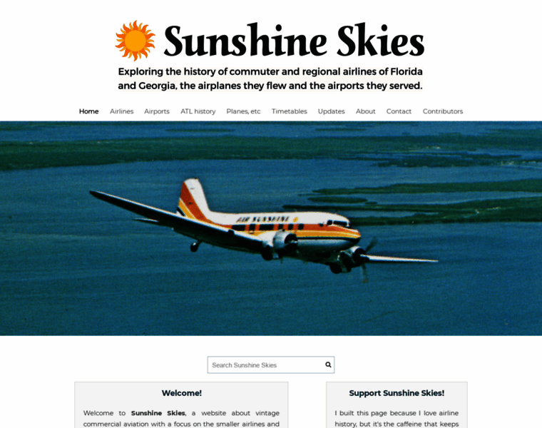 Sunshineskies.com thumbnail