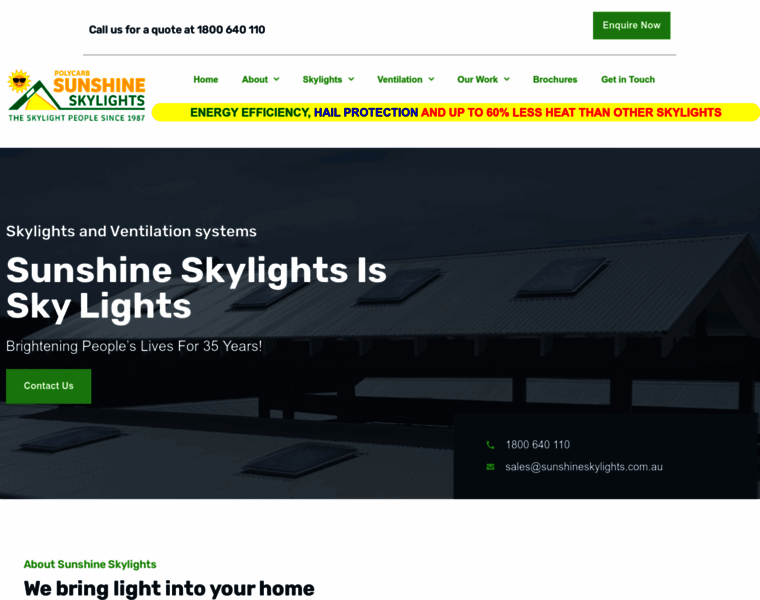 Sunshineskylights.com.au thumbnail