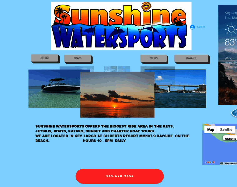 Sunshinewatersports.com thumbnail