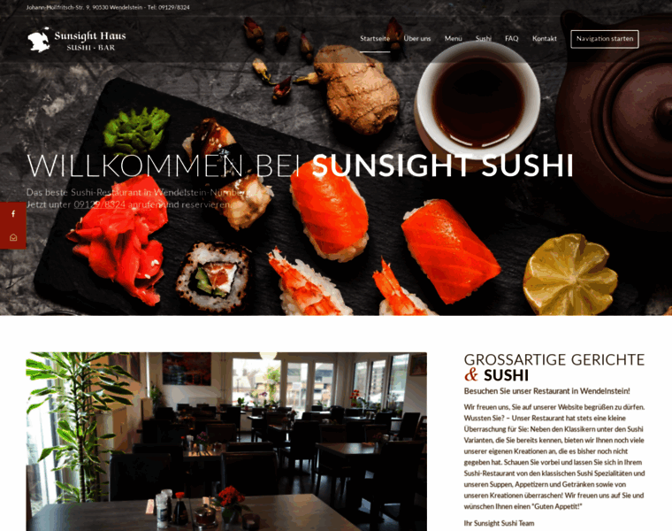 Sunsight-sushi.de thumbnail