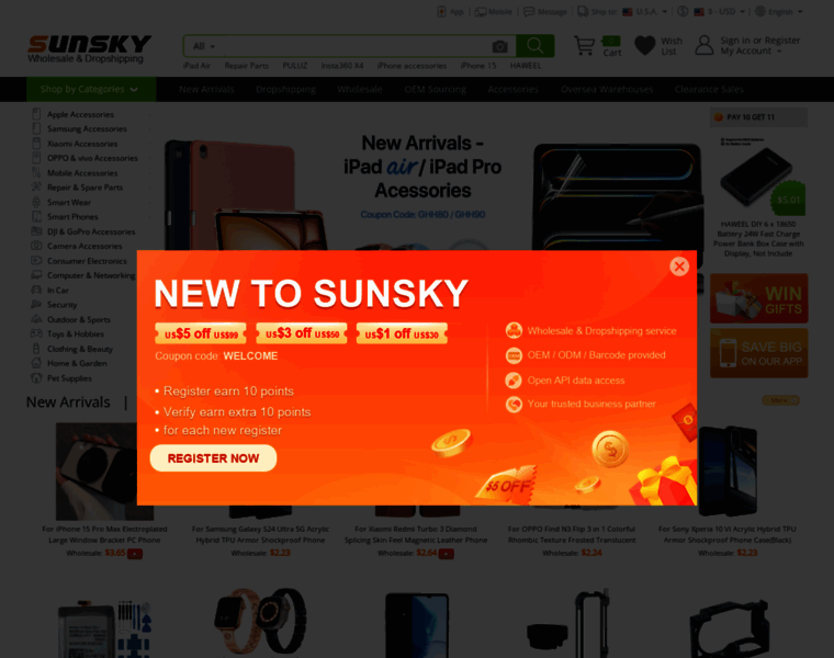 Sunsky-online.com thumbnail
