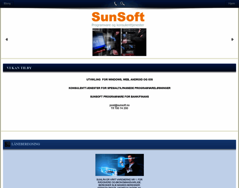 Sunsoft.no thumbnail
