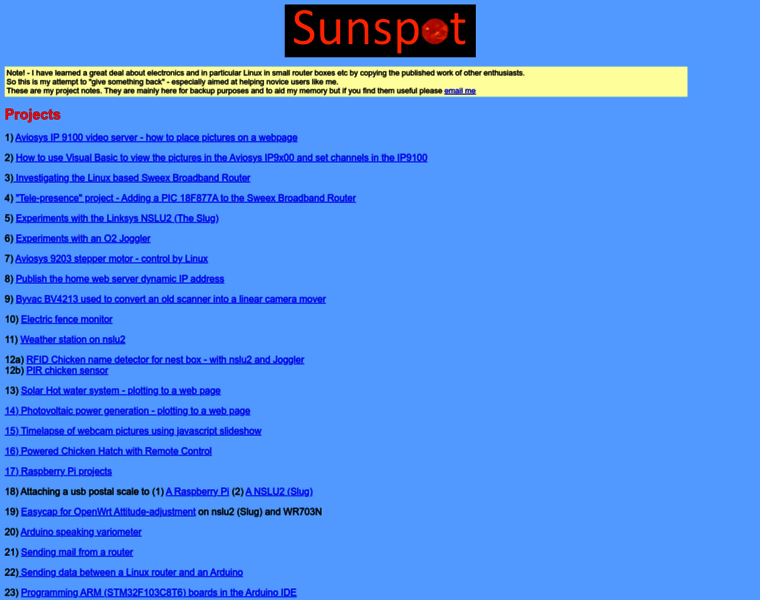 Sunspot.co.uk thumbnail