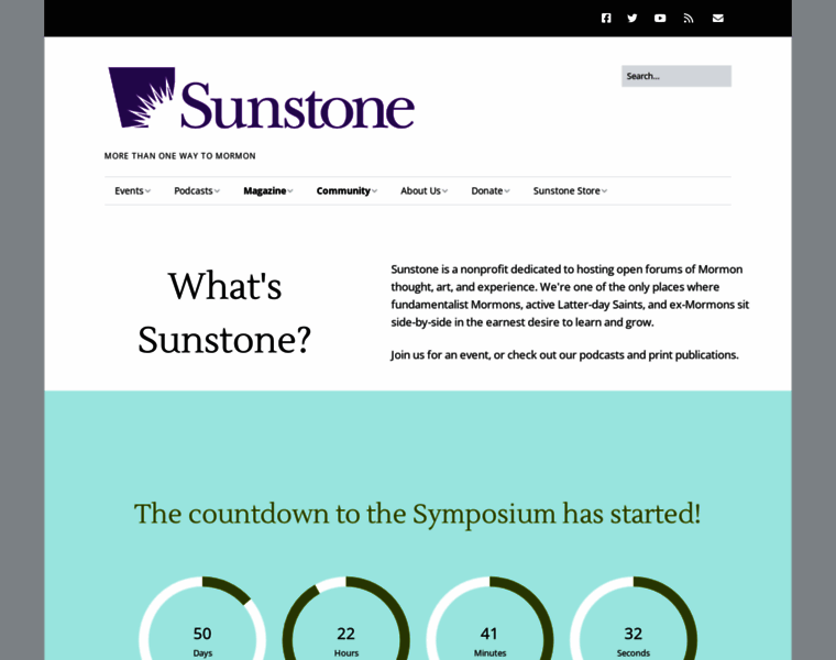 Sunstonemagazine.com thumbnail