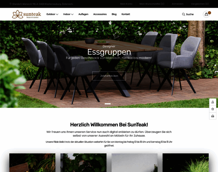 Sunteak.at thumbnail