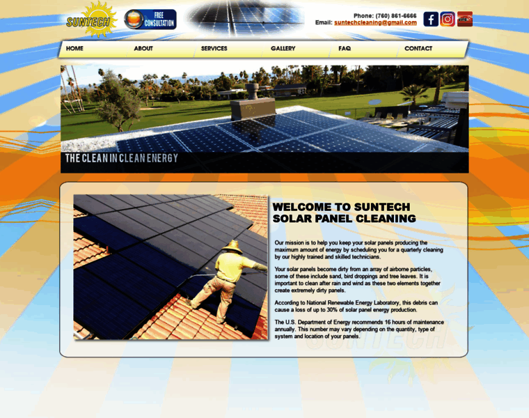 Suntechcleaning.com thumbnail