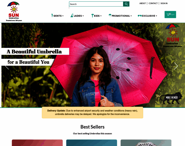 Sunumbrellas.in thumbnail Sunumbrellas.in thumbnail