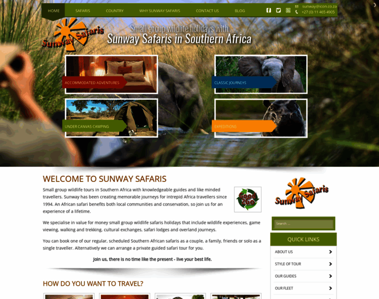 Sunway-safaris.com thumbnail