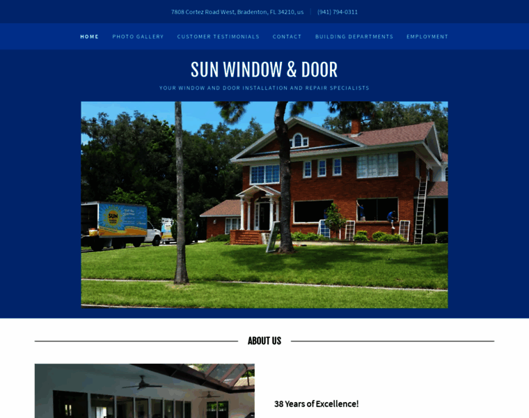 Sunwindowanddoor.com thumbnail
