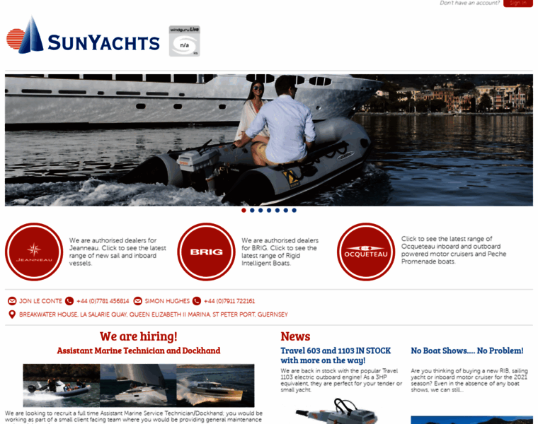 Sunyachts.co.uk thumbnail