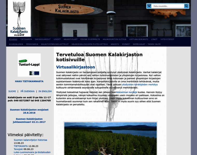 Suomenkalakirjasto.fi thumbnail