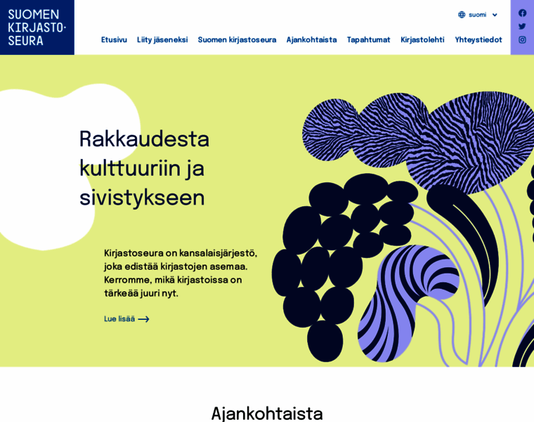 Suomenkirjastoseura.fi thumbnail