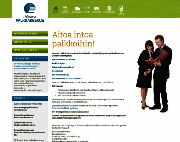 Suomenpalkkakeskus.fi thumbnail