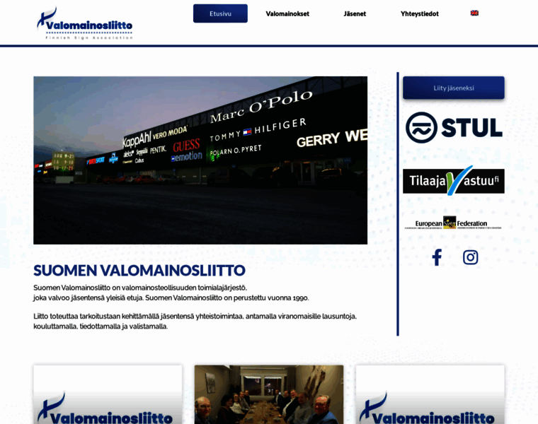 Suomenvalomainosliitto.fi thumbnail