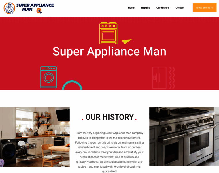 Super-appliance-man.com thumbnail